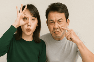 気持ちの揺れのイメージ